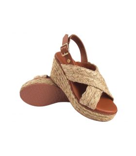 Sandales dorées pour femmes XTI 141064