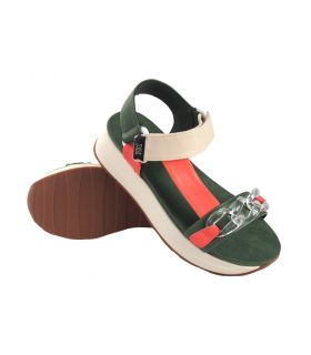 Sandalia señora XTI 141413 kaki