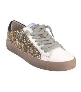 Zapato señora BIENVE m3055 bla-oro