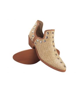 BIENVE m3010 beige Damen-Ankle-Boots