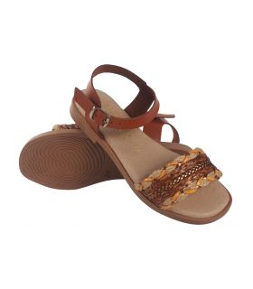 Sandalia señora DUENDY 3534 cuero
