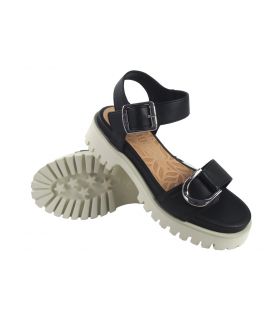 MUSTANG 53312 schwarze Damensandale