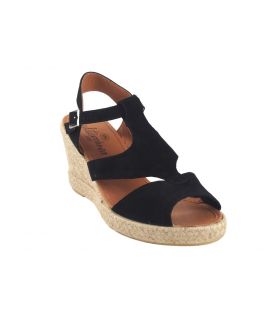 Damensandale CALZAMUR 30155 schwarz