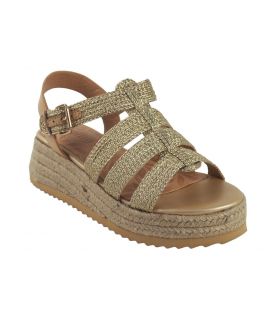Damensandale MUSTANG 52862 Gold