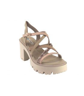 Sandales beiges pour femmes MUSTANG 52991