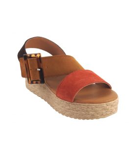 Damensandale EVA FRUTOS 718 Leder
