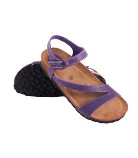 sandale femme lilas INTER BIOS 7219