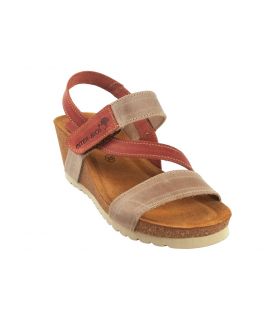 sandale beige pour femme INTER BIOS 5635