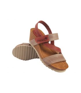 Sandale femme beige INTER BIOS 5635