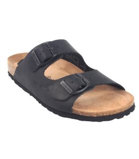 sandale noire pour femme INTER BIOS 7206