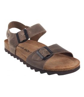 Sandália masculina marrom...