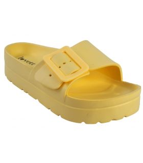 KELARA 23026 dame de plage jaune