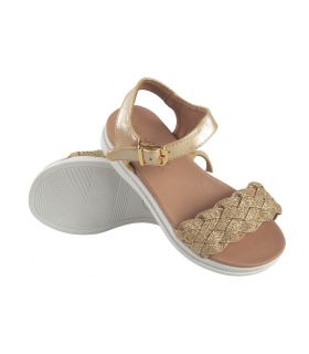 Sandale fille BUBBLE BOBBLE c639 or