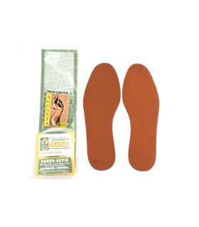 BIENVE Accessoires braune viskoelastische Lederinnensohle