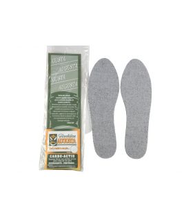 BIENVE Accessoires, graue Einlegesohle aus Aktivkohle-Curl