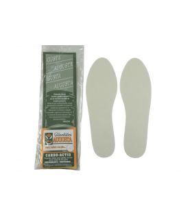 BIENVE Accessoires, graue Einlegesohle aus Aktivkohle-Curl