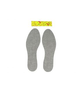 Accessoires BIENVE semelle intérieure grise au charbon actif