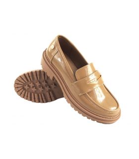 Sapato feminino XTI 142001 na cor taupe
