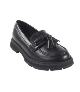 BUBBLE BOBBLE c781 schwarzer Mädchenschuh