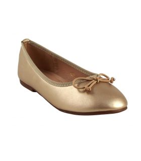 BUBBLE BOBBLE A2551L Gold Mädchenschuh