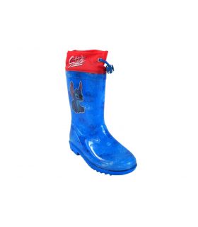 Bottes de pluie bleues pour enfants BUBBLE BOBBLE wd15586