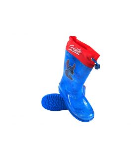 Bottes de pluie bleues pour enfants BUBBLE BOBBLE wd15586