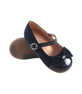 BUBBLE BOBBLE A3163 Blauer Mädchenschuh