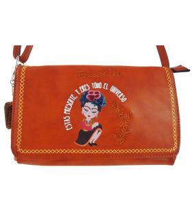 Complementos señora FRIDA KAHLO k4917 cuero
