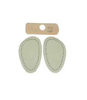 Accessoires BIENVE , demi-semelles en cuir, divers