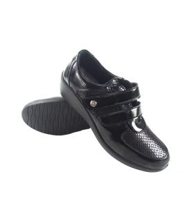 AMARPIES 22404 ajh schwarzer Damenschuh