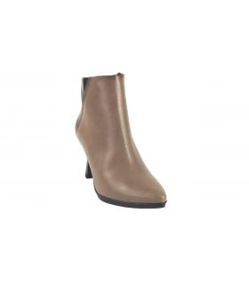 Botín señora DESIREE sari 19 taupe