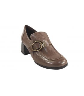 Sapato feminino DESIREE , tamanho 4, cor taupe