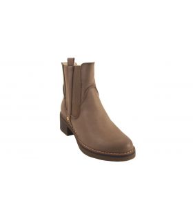 HISPAFLEX Damenstiefelette 23227 Taupe