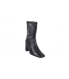 D'ANGELA 25242 drb schwarze Damen-Ankle-Boots