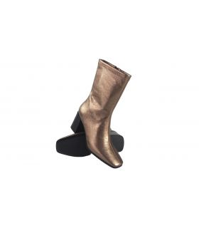 D'ANGELA 25242 drb bronzefarbener Damenstiefel