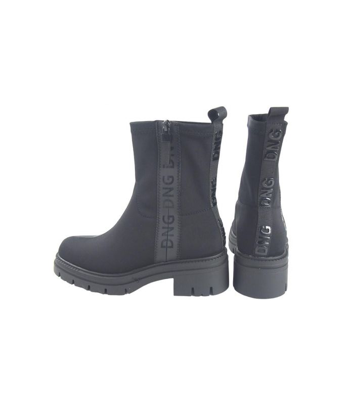 Bottines noires pour femmes D'ANGELA 25213 drb Bottines noires pour femmes D'ANGELA 25213 drb