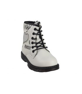 Bottes blanches pour fille BUBBLE BOBBLE c433