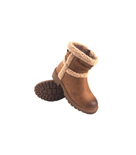 Botas de tornozelo de couro MUSTANG KIDS 48857 para meninas
