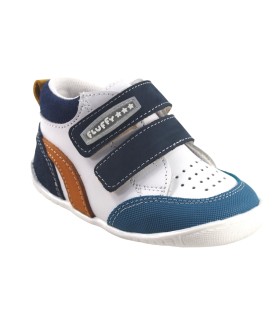 FLUFFY blauer Kinderschuh