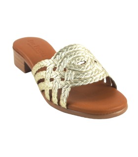 Sandale femme EVA FRUTOS 1383 dorée
