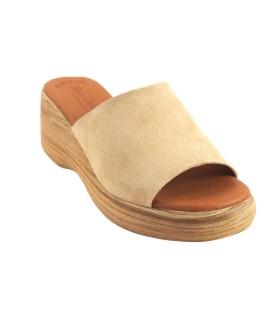 EVA FRUTOS Damen Sandale 4767 beige