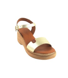 Sandale femme dorée EVA FRUTOS 4792
