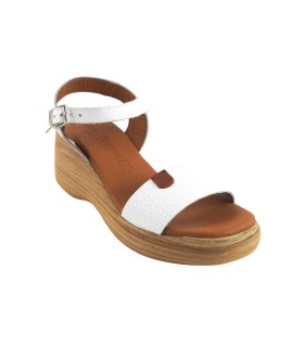 EVA FRUTOS 4792 weiße Damensandale