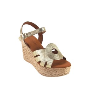 Sandale femme EVA FRUTOS 1955 dorée