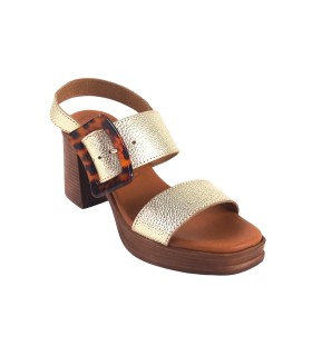 Sandale femme dorée EVA FRUTOS 3657