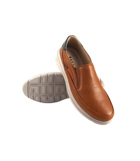 Sapato masculino de couro BAERCHI 2501