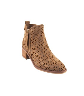 XTI 142255 taupefarbener Damen-Ankle-Boot