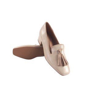 BIENVE s3219 chaussure beige pour femme