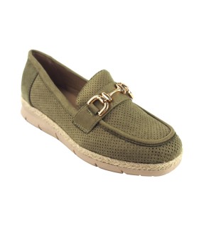 Sapato feminino BIENVE ch3110 cáqui