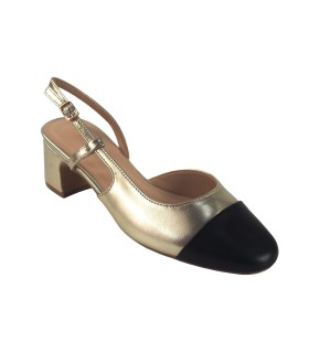 Sapato feminino dourado BIENVE b3055